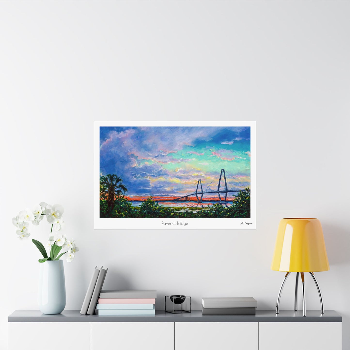 Ravenel Bridge - Print on Paper