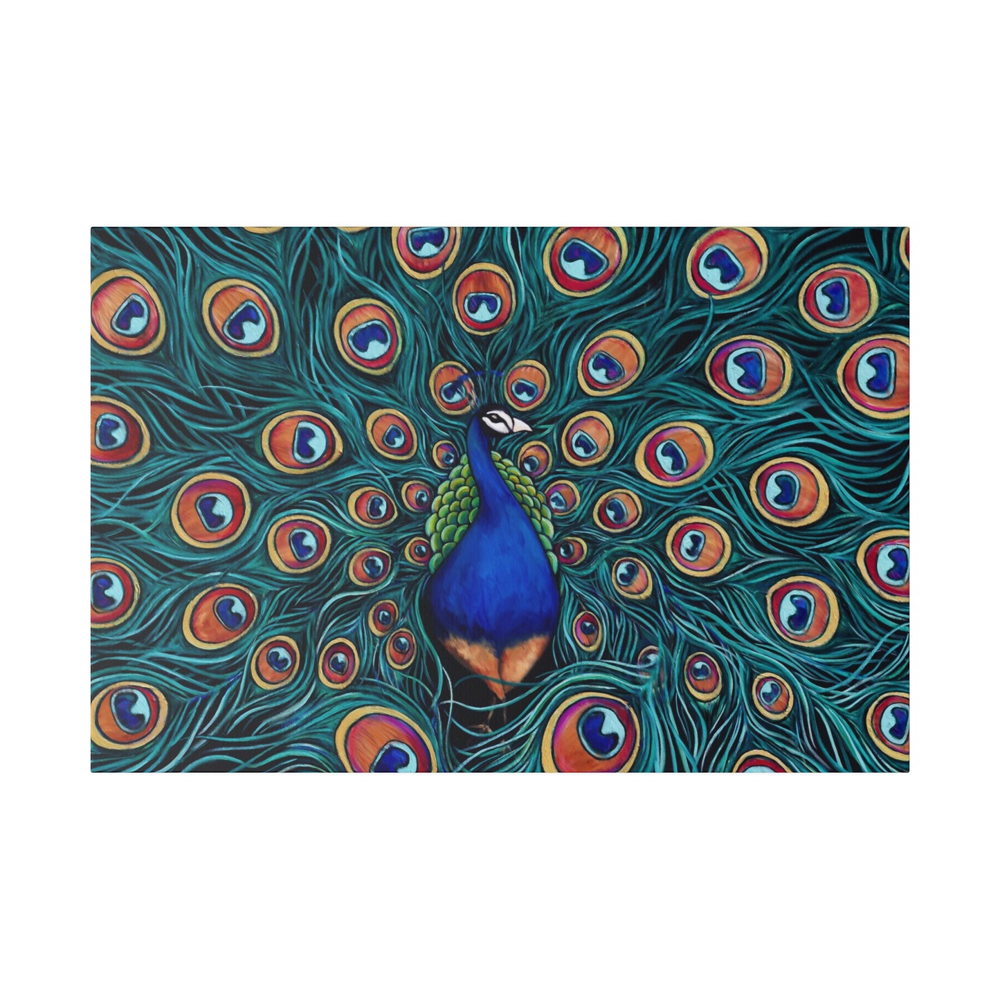 Peacock - Print on Canvas