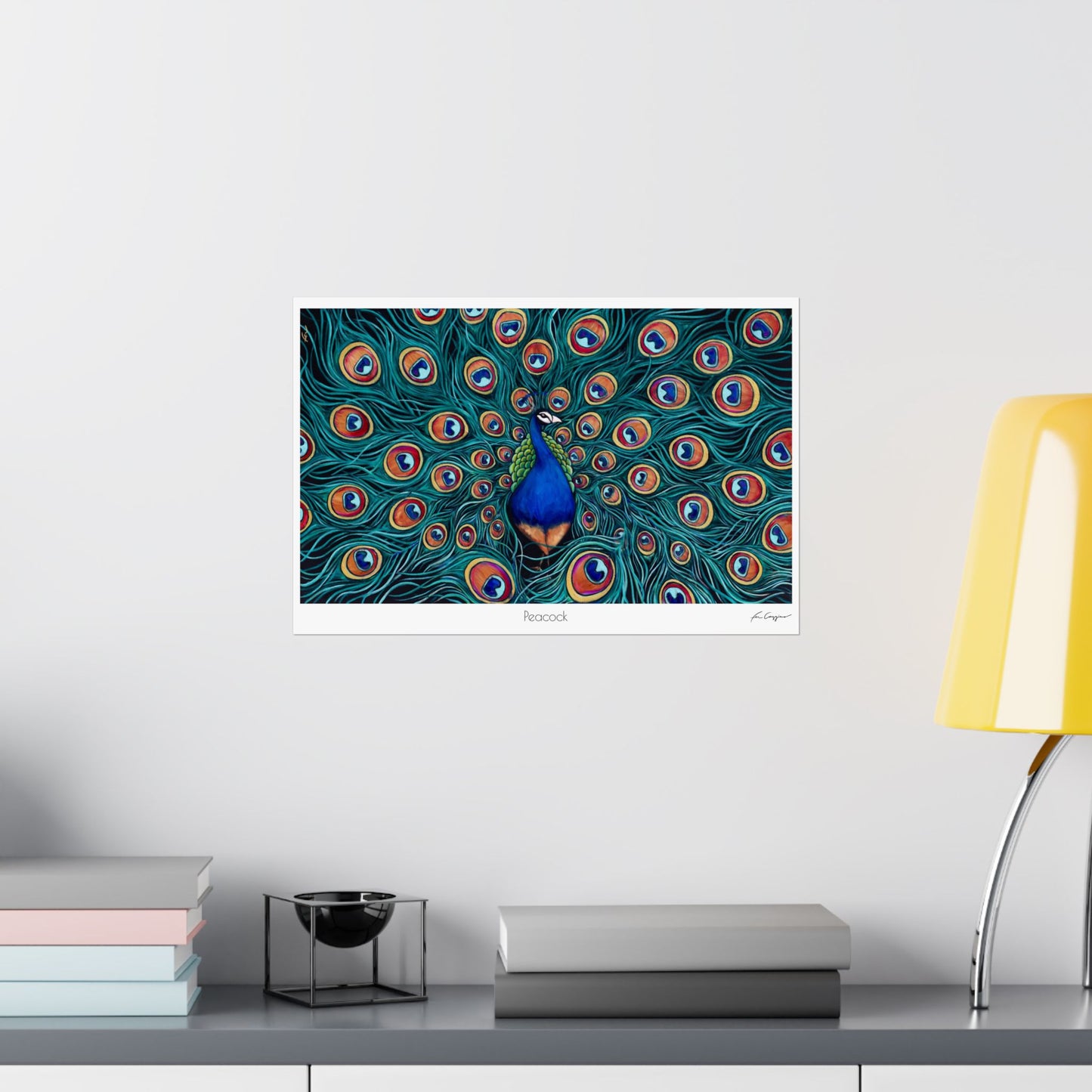 Peacock - Print on Paper