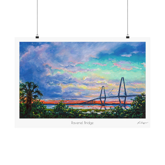 Ravenel Bridge - Print on Paper