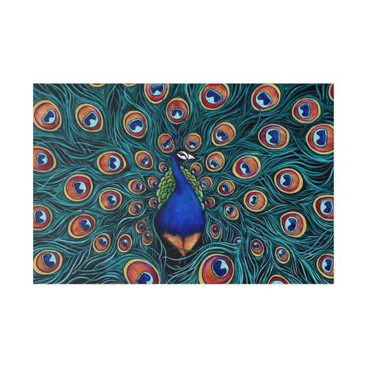 Peacock - Print on Canvas