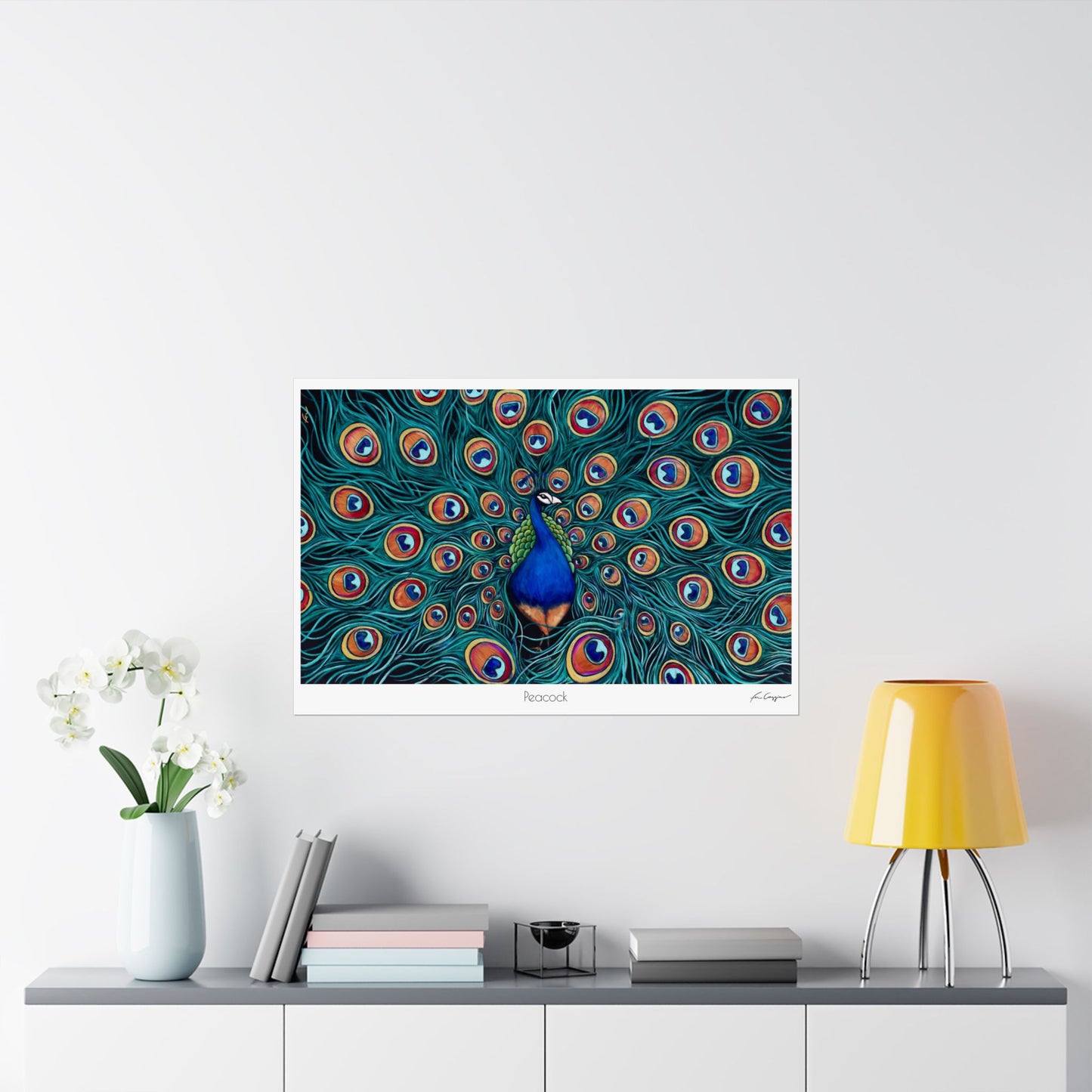 Peacock - Print on Paper