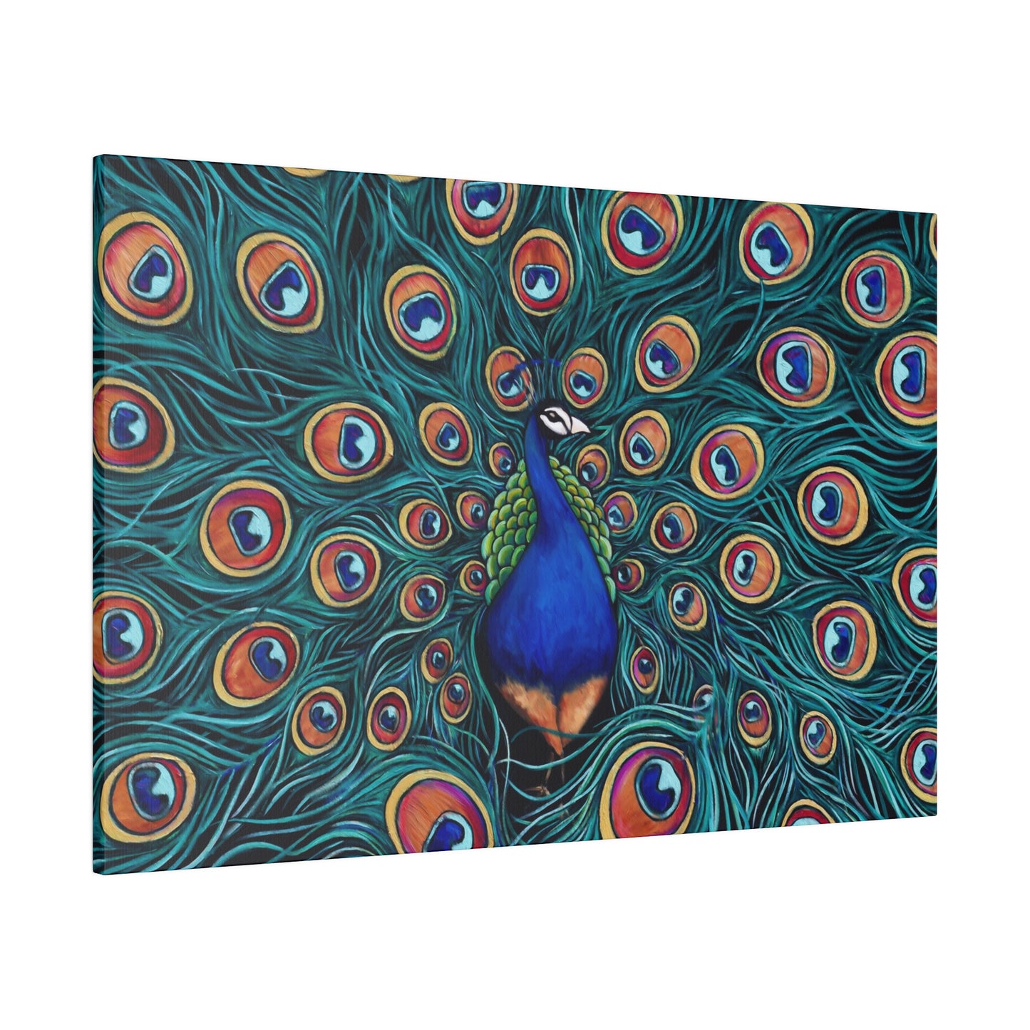 Peacock - Print on Canvas