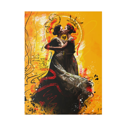 Flamenco Queens - Print on Canvas