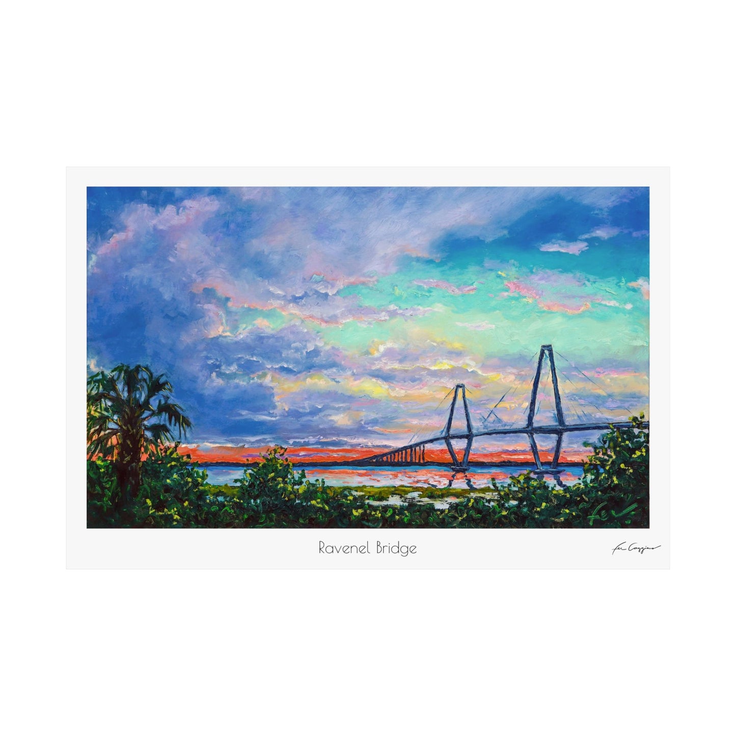 Ravenel Bridge - Print on Paper