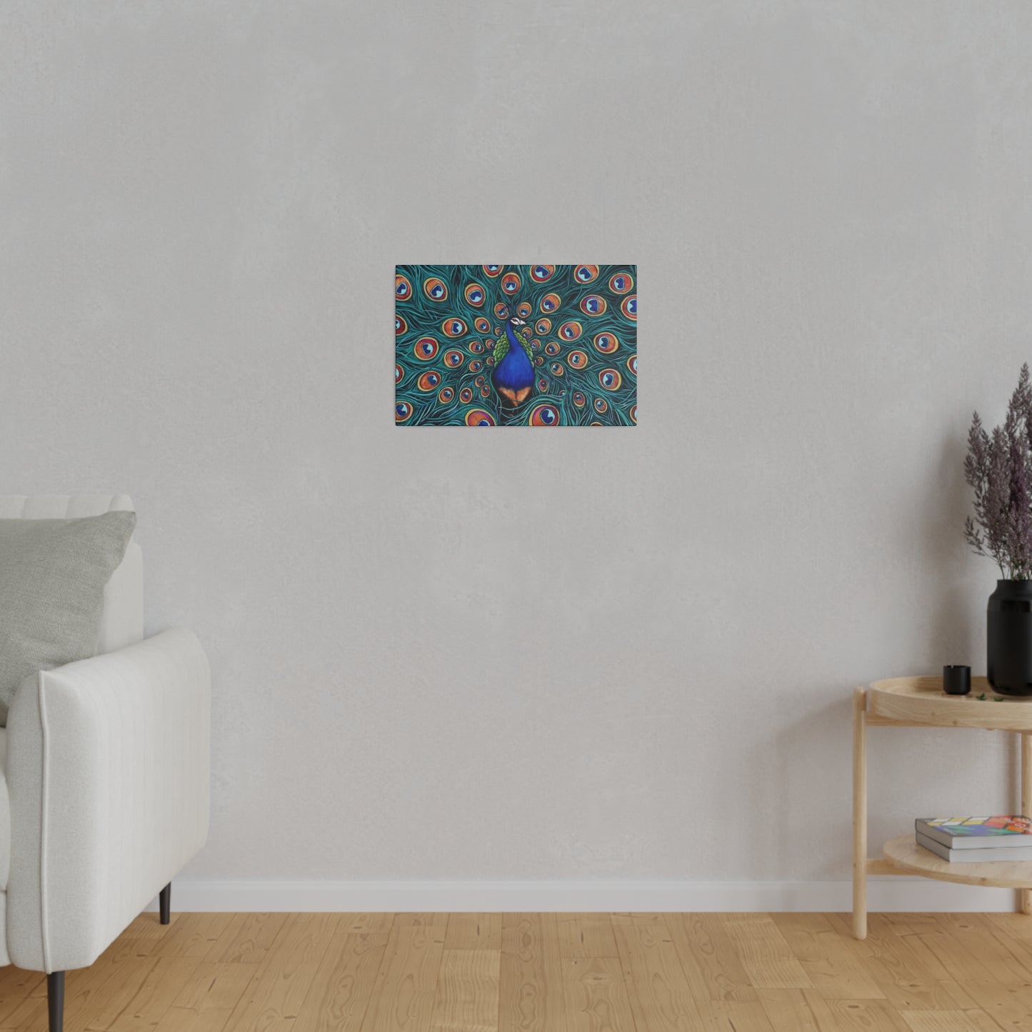 Peacock - Print on Canvas