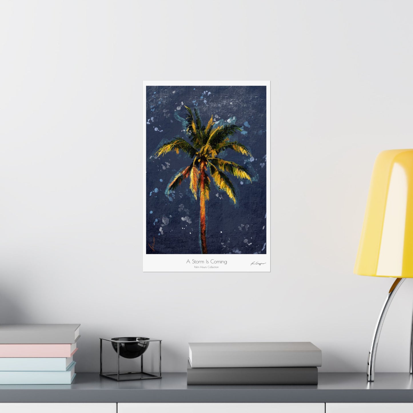 A Storm In Coming - Print on Paper
