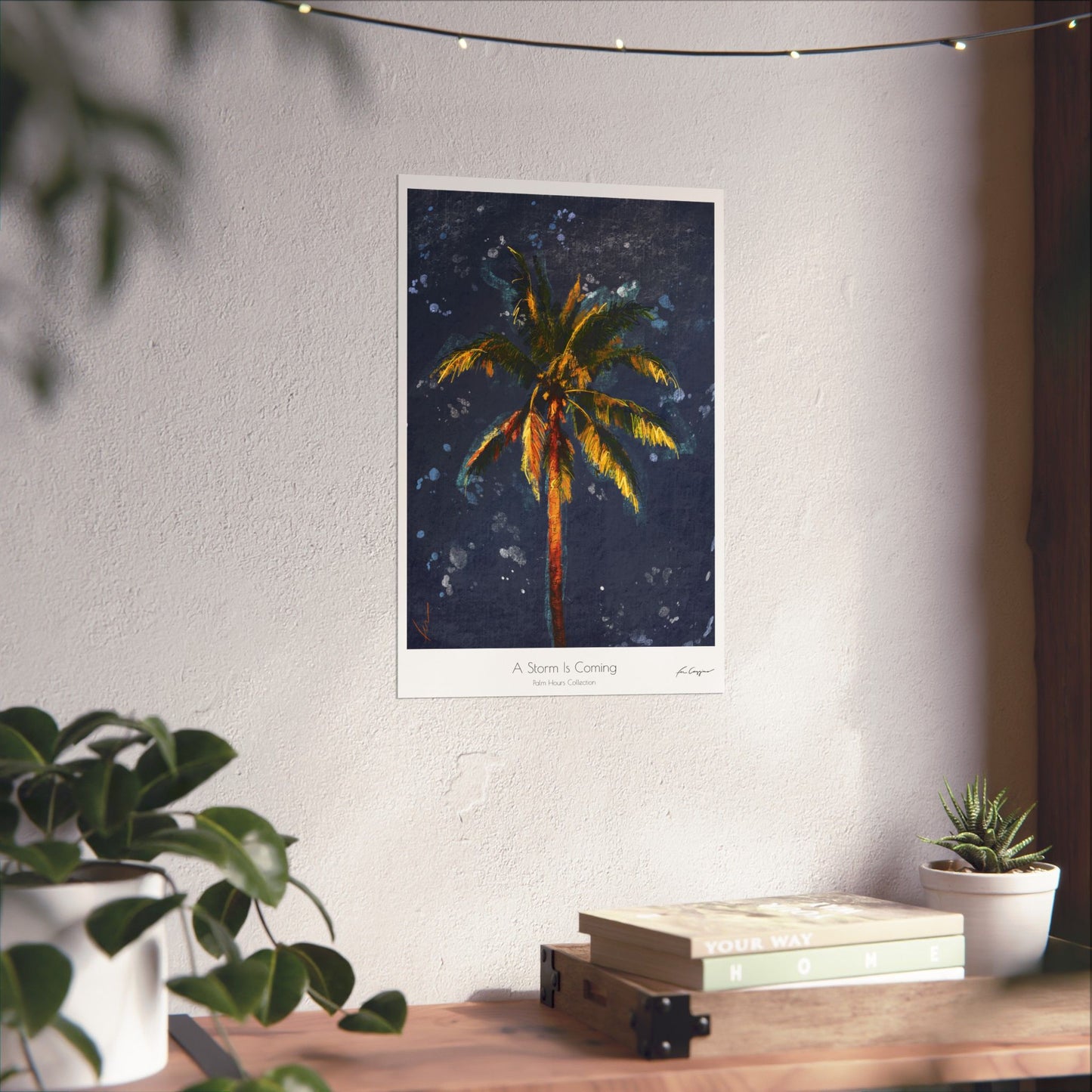 A Storm In Coming - Print on Paper