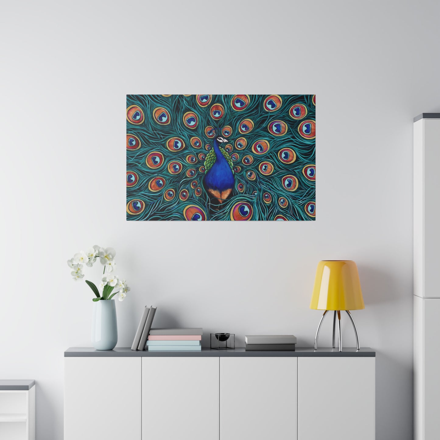 Peacock - Print on Canvas