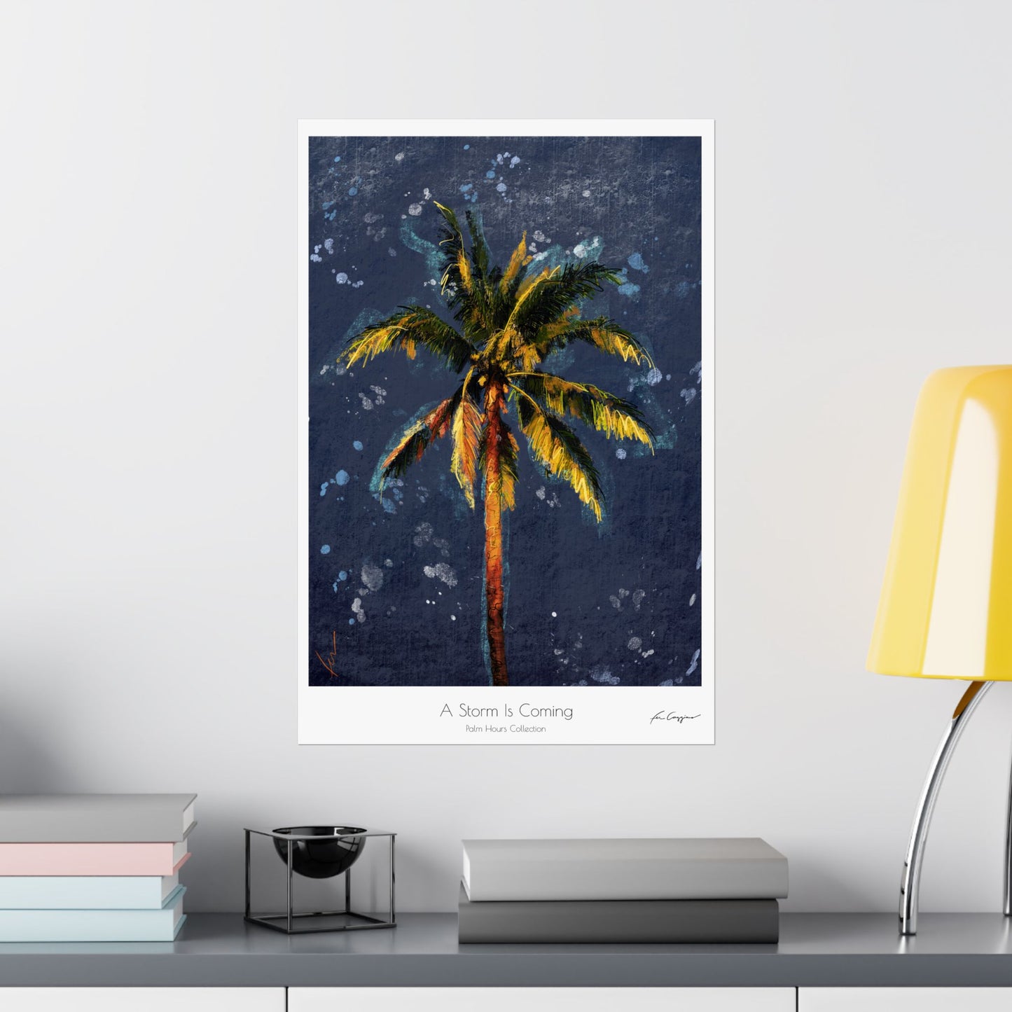 A Storm In Coming - Print on Paper