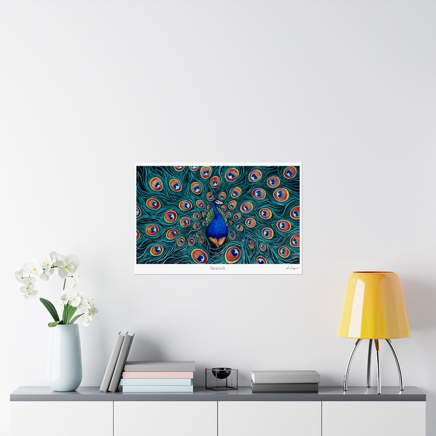 Peacock - Print on Paper