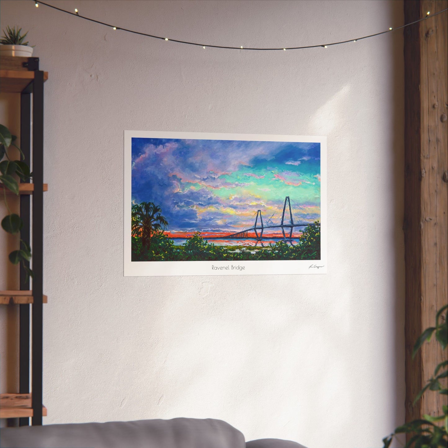 Ravenel Bridge - Print on Paper