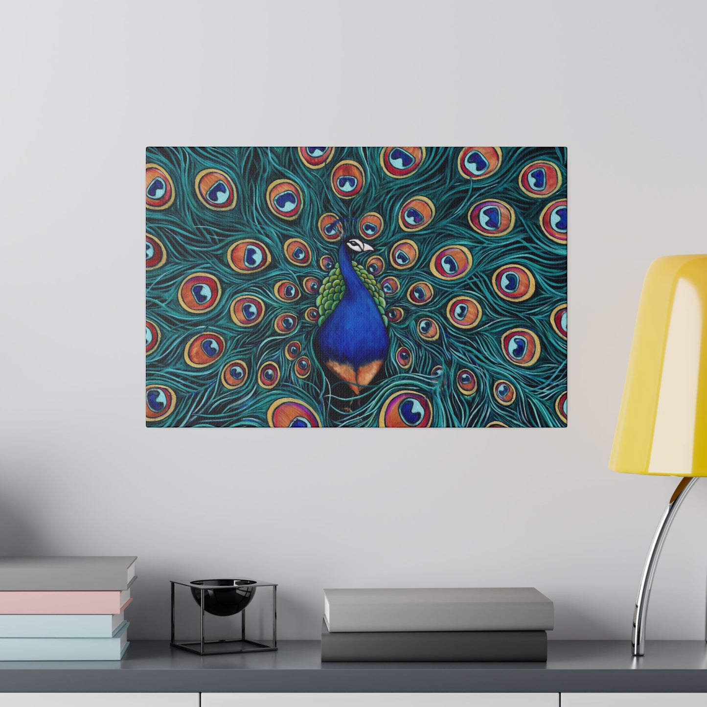 Peacock - Print on Canvas