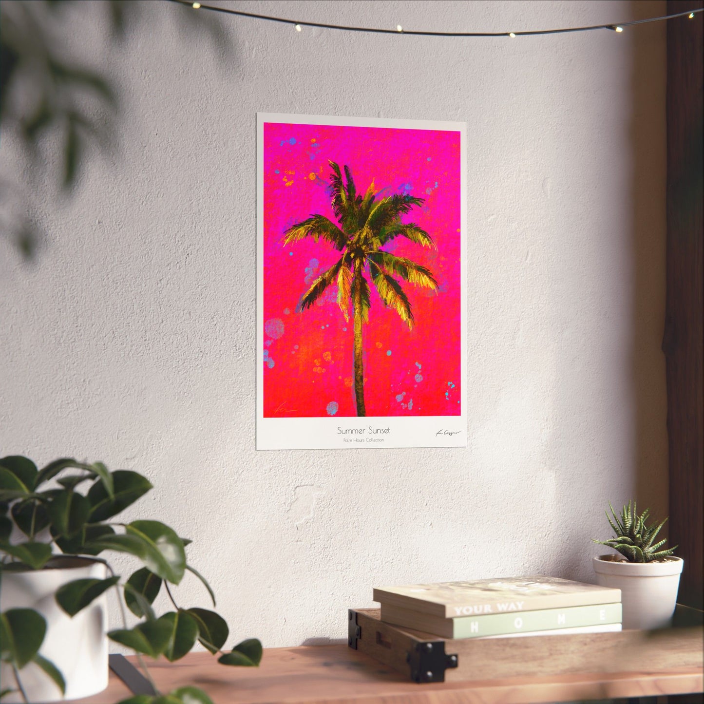 Summer Sunset - Print on Paper