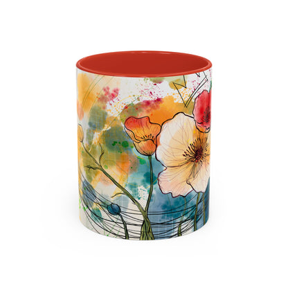 Poppies Song Coffee Mug