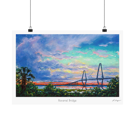 Ravenel Bridge - Print on Paper