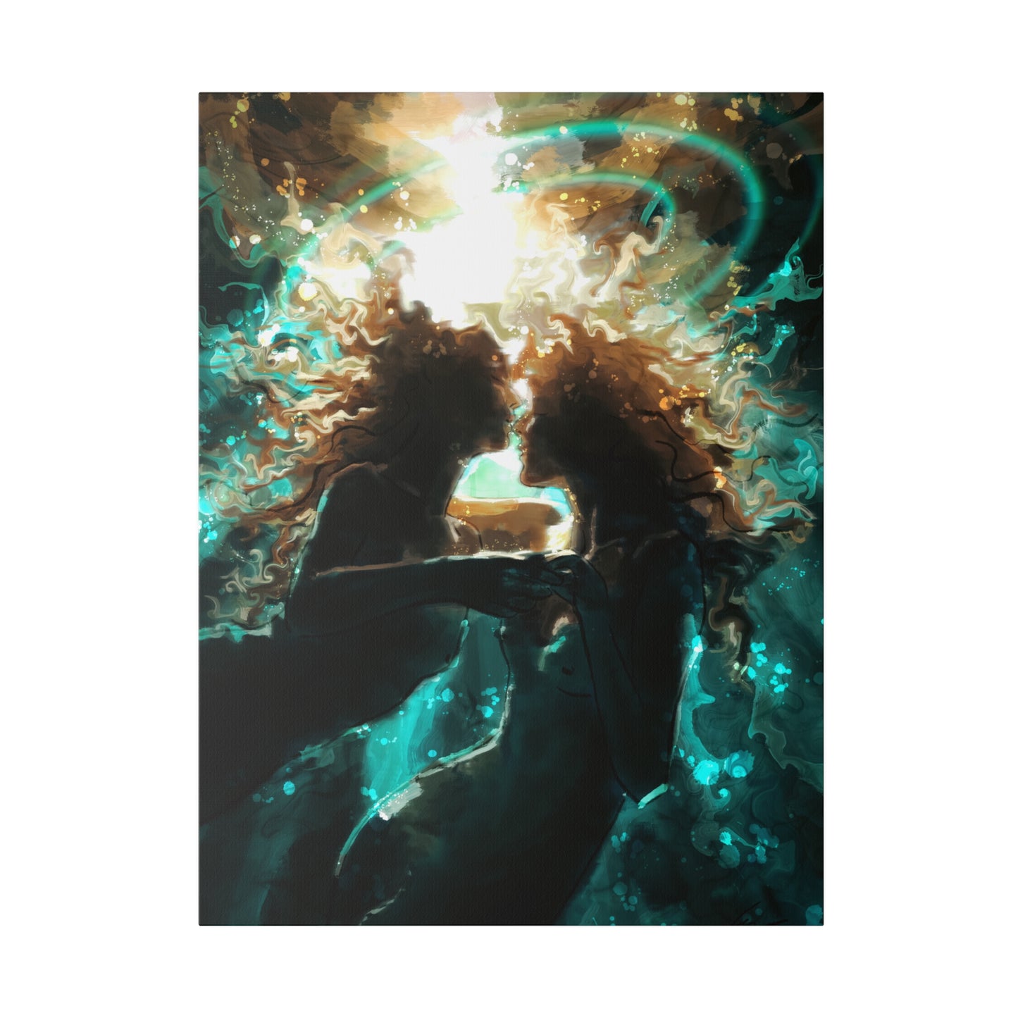 Submerged Love - Print on Canvas