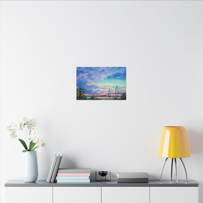 Ravenel Bridge - Print on Canvas