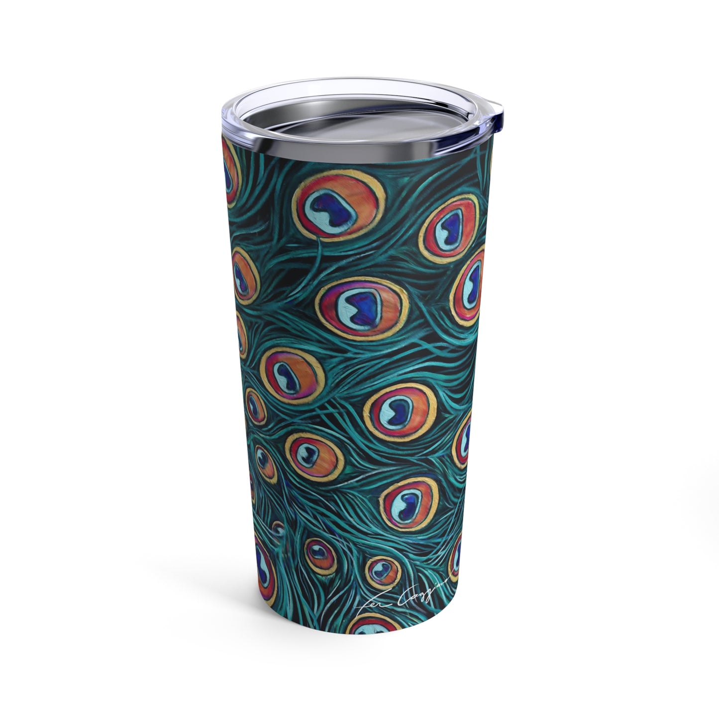 Peacock Tumbler 20oz