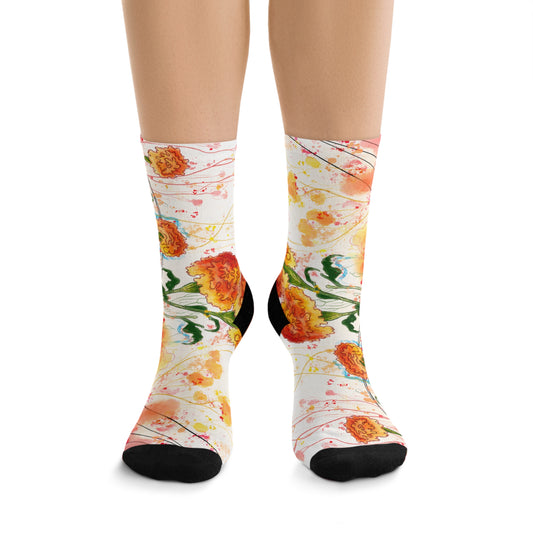 Marigolds - Recycled Poly Socks