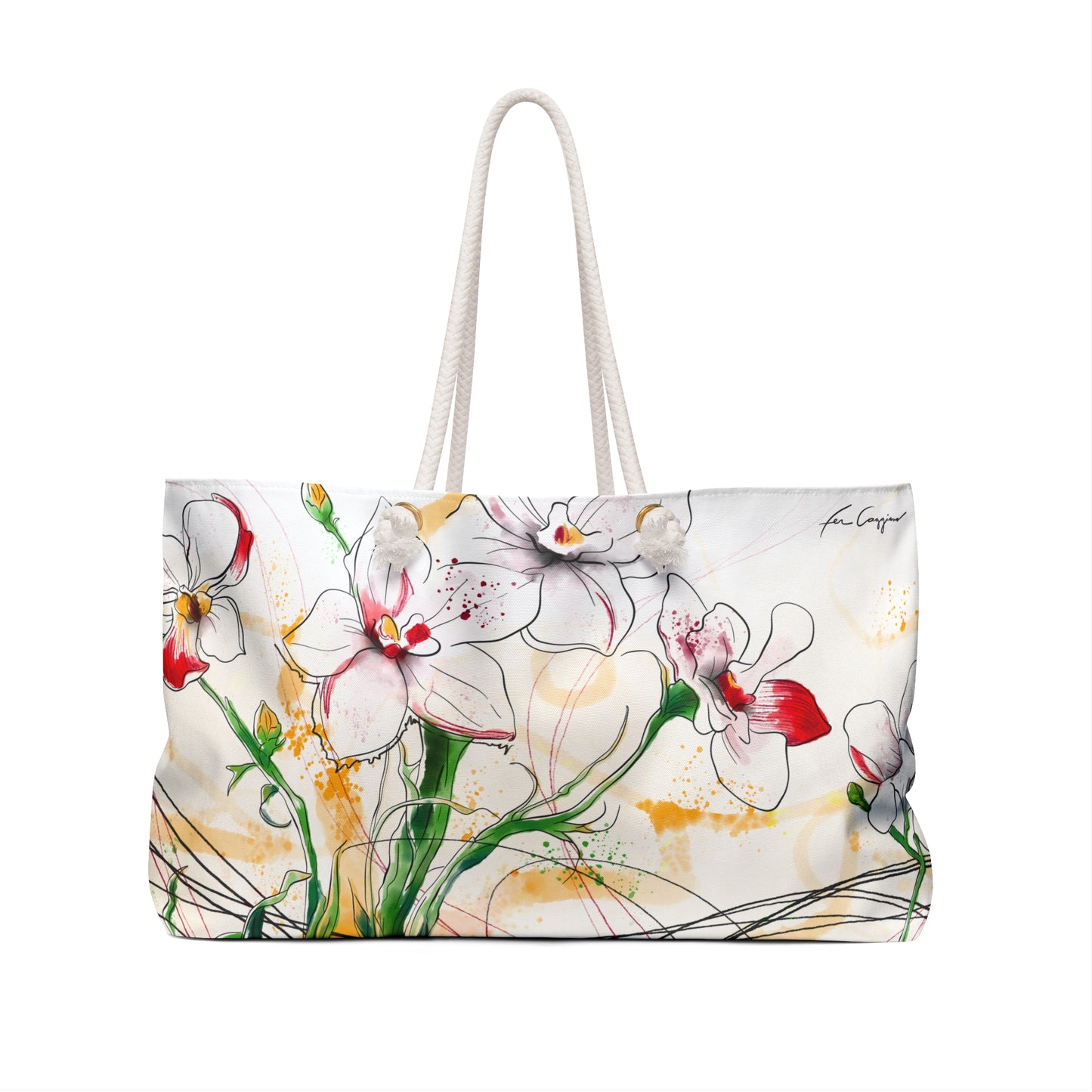 Lilies Dream Weekender Bag