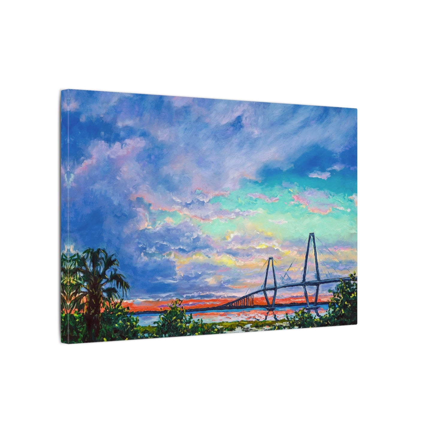 Ravenel Bridge - Print on Canvas