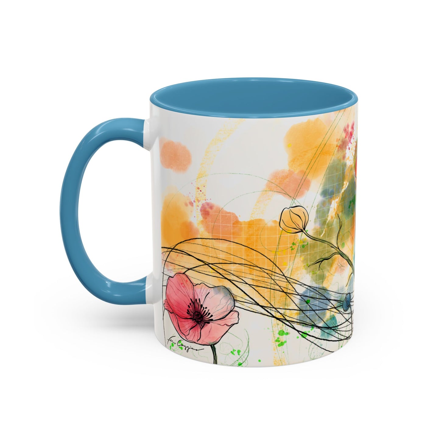 Poppies Song Coffee Mug