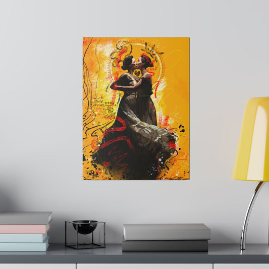 Flamenco Queens - Print on Canvas