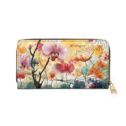 Magic Garden Zipper Wallet