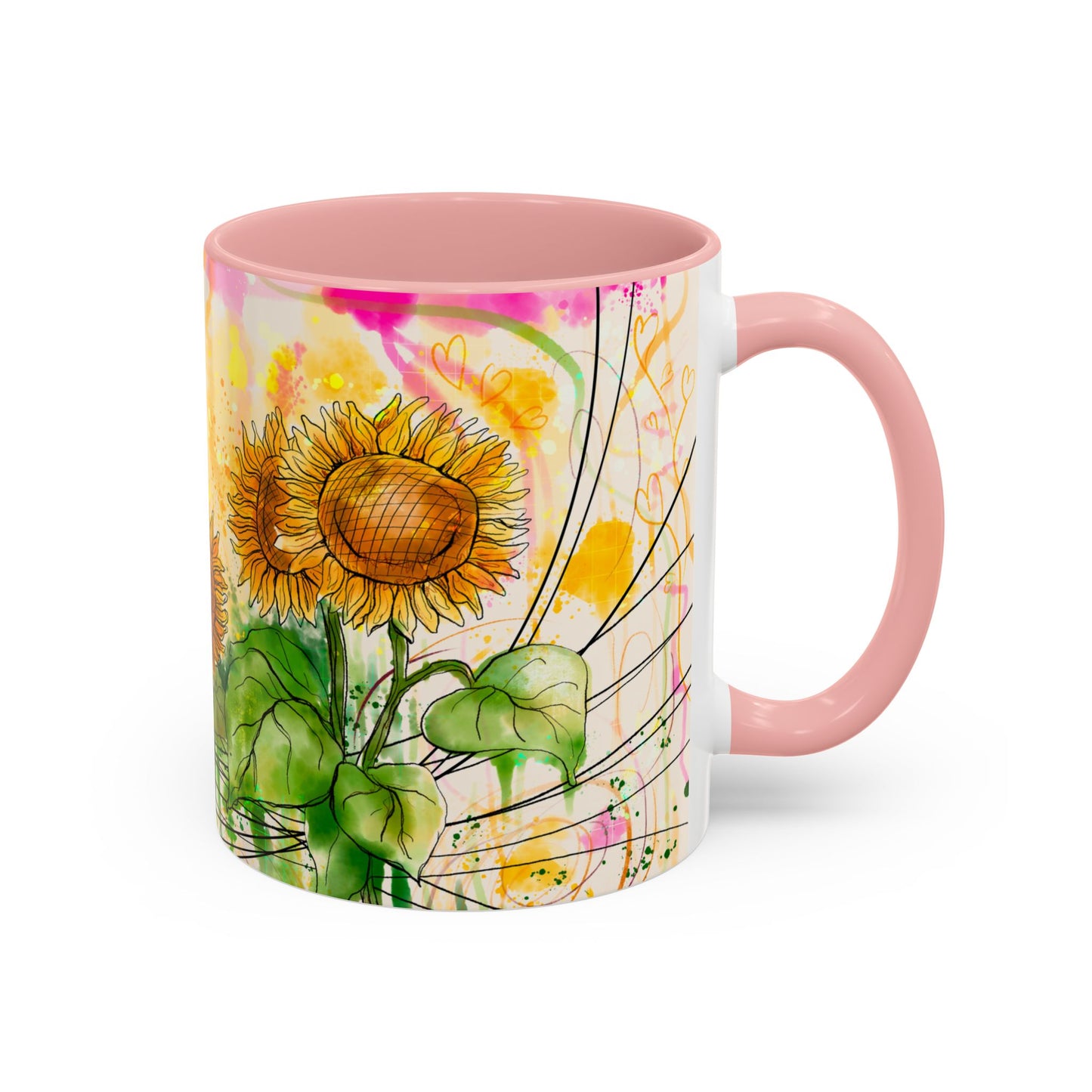 Sunflowers Party Coffee Mug