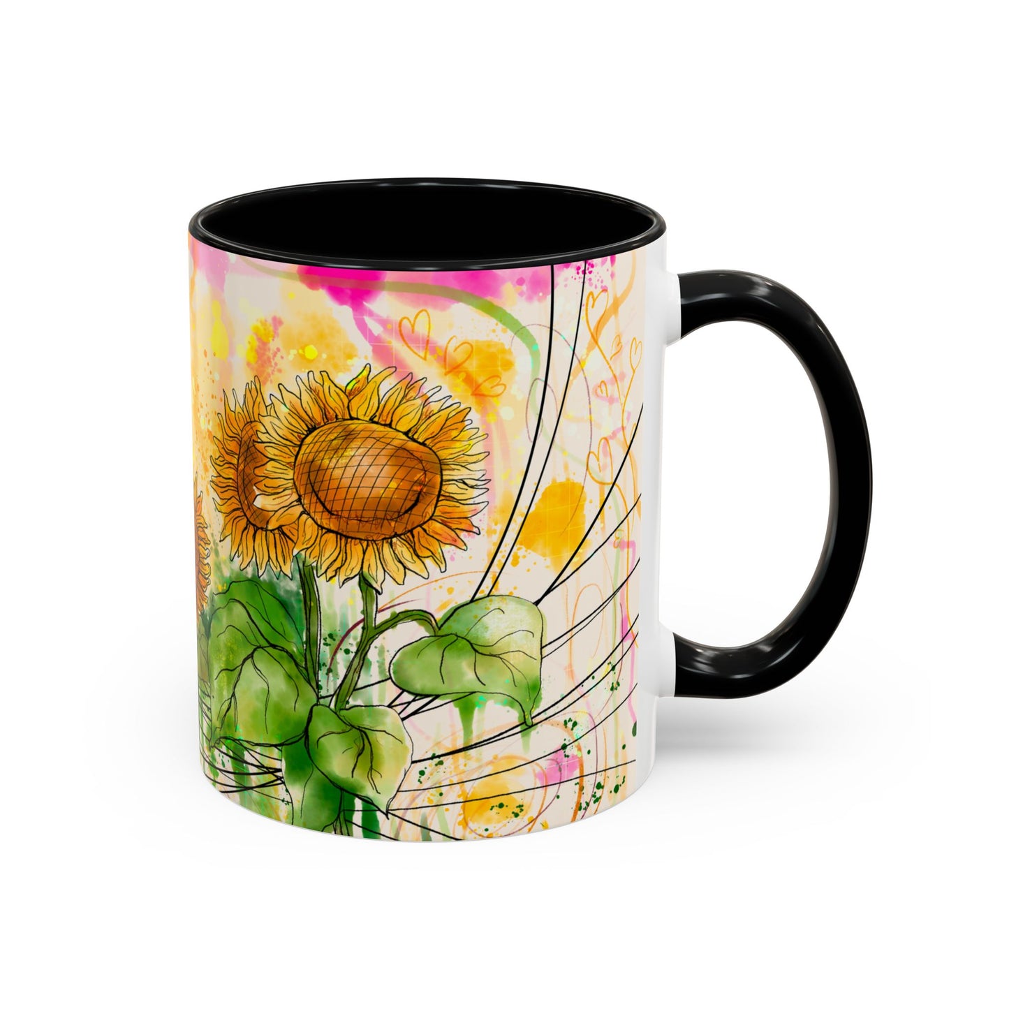 Sunflowers Party Coffee Mug