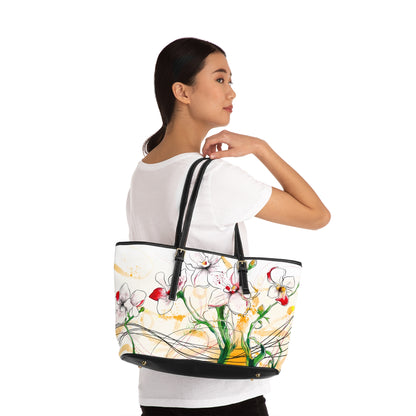 Lillies Dream - PU Leather Shoulder Bag