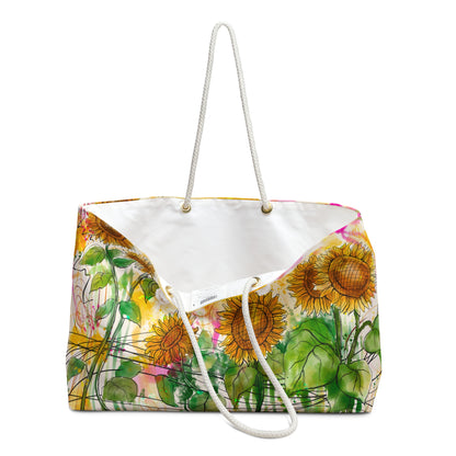 Sunflowers Party Weekender Bag