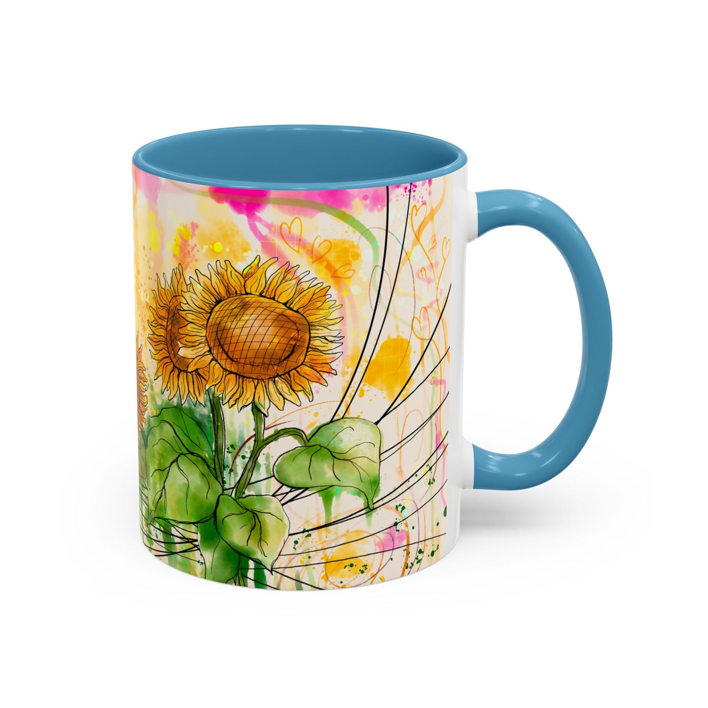 Sunflowers Party Coffee Mug