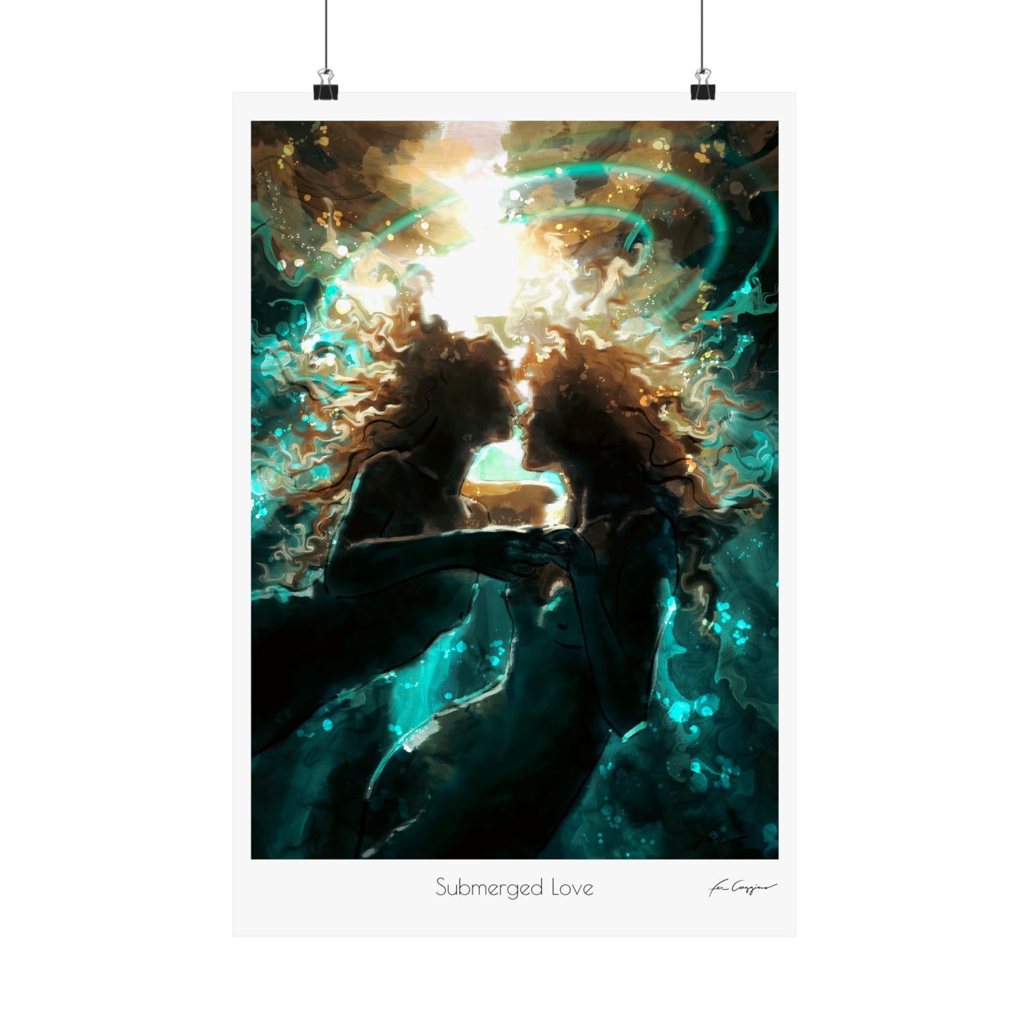 Submerged Love - Print on Paper