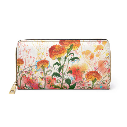 Marigolds Song Zipper Wallet