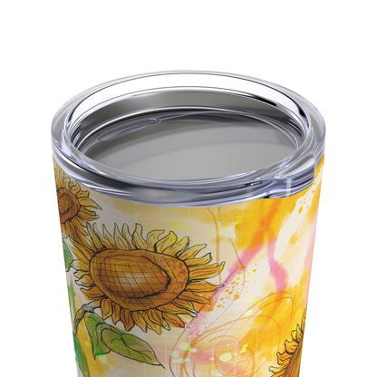 Sunflowers Party Tumbler 20oz