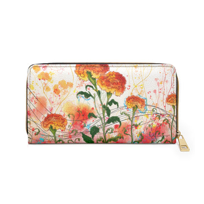 Marigolds Song Zipper Wallet