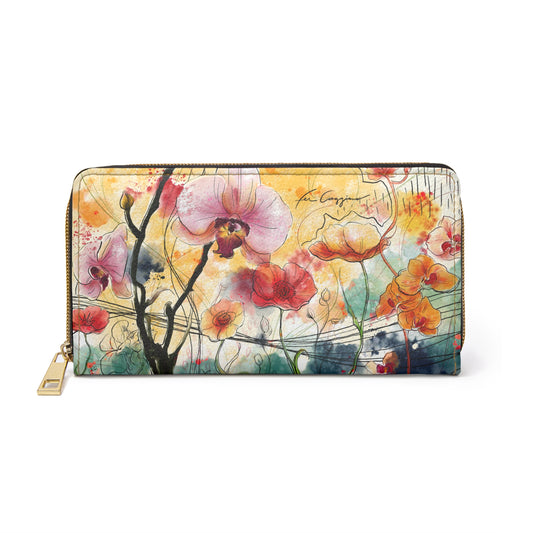 Magic Garden Zipper Wallet