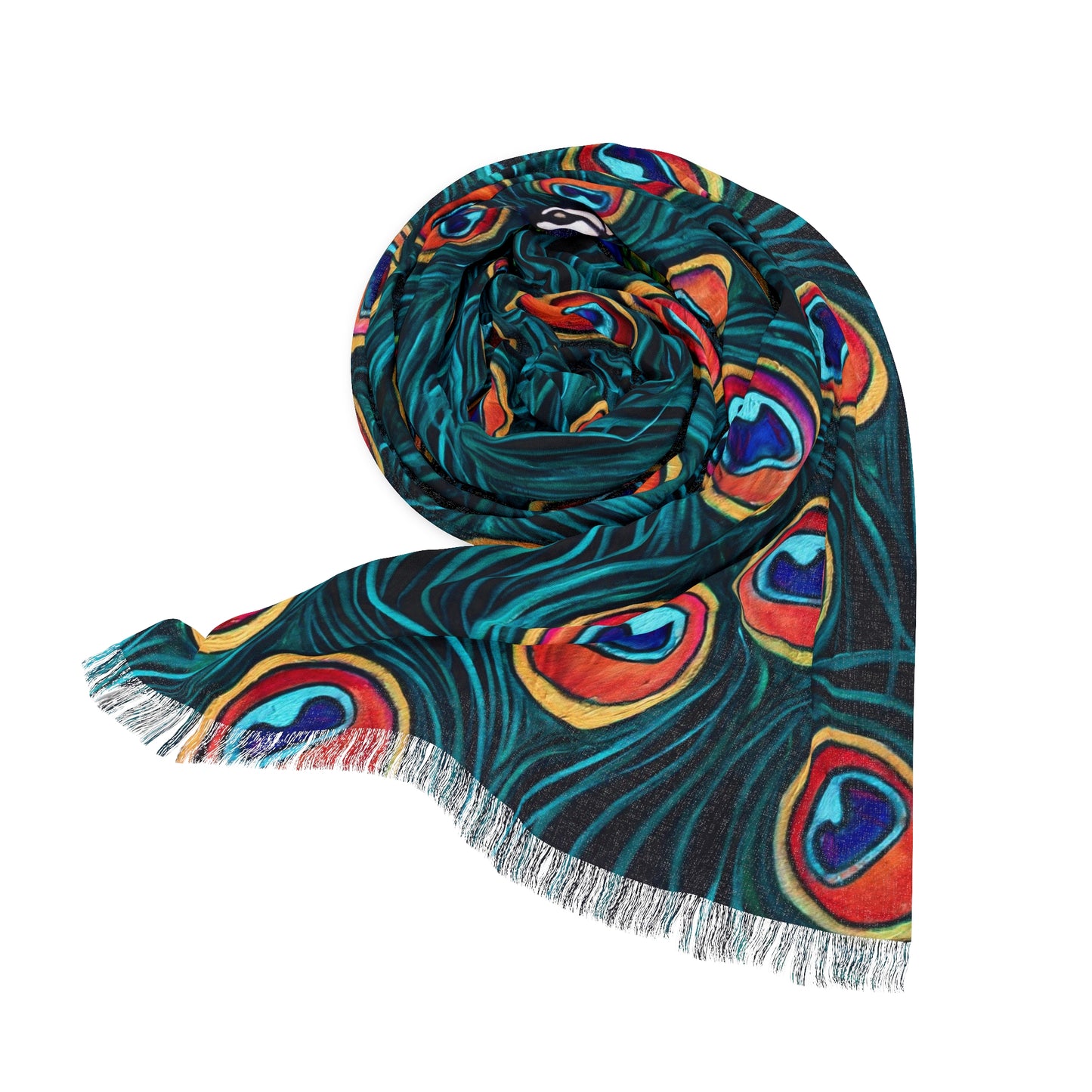 Peacock Light Scarf