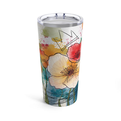 Poppies Song Tumbler 20oz