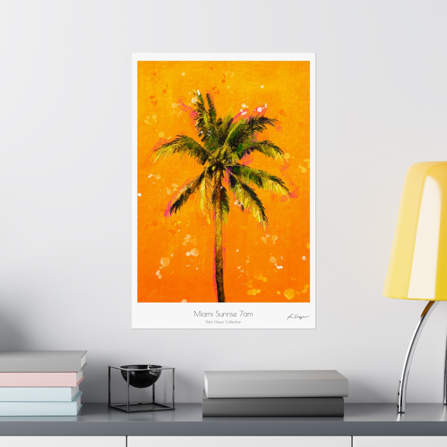 Miami Sunrise 7am - Print on Paper