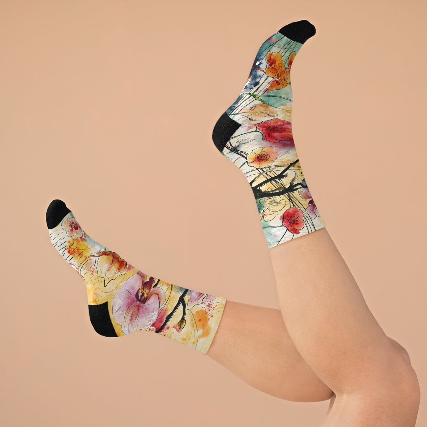 Magic Garden - Recycled Poly Socks