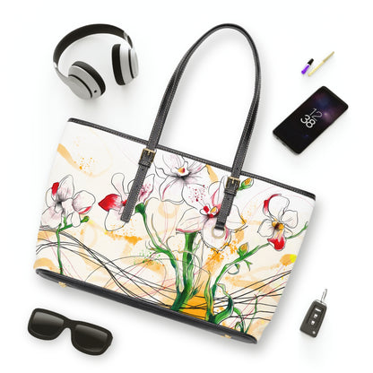 Lillies Dream - PU Leather Shoulder Bag