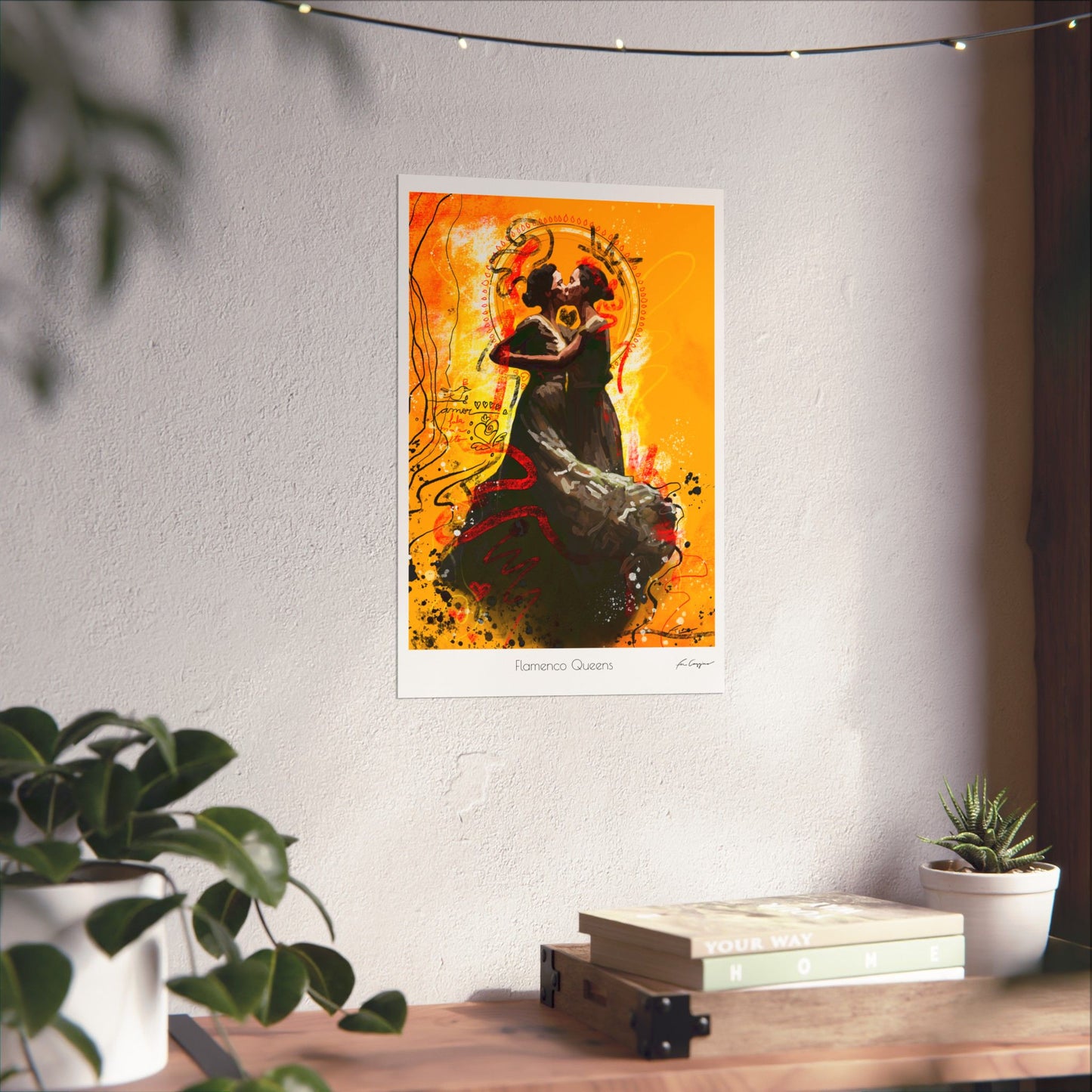 Flamenco Queens - Print on Paper