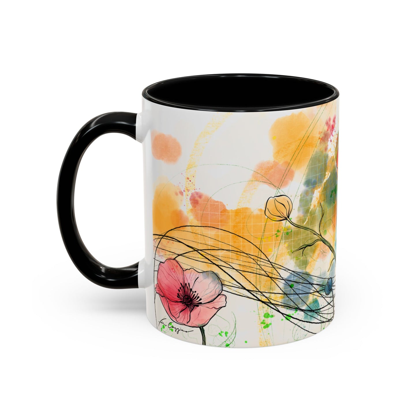 Poppies Song Coffee Mug