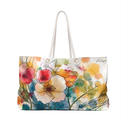 Poppies Song Weekender Bag