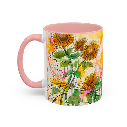 Sunflowers Party Coffee Mug