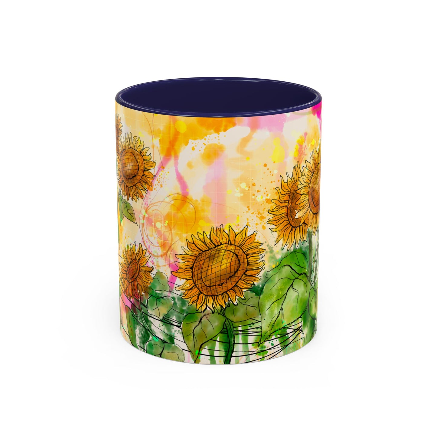 Sunflowers Party Coffee Mug