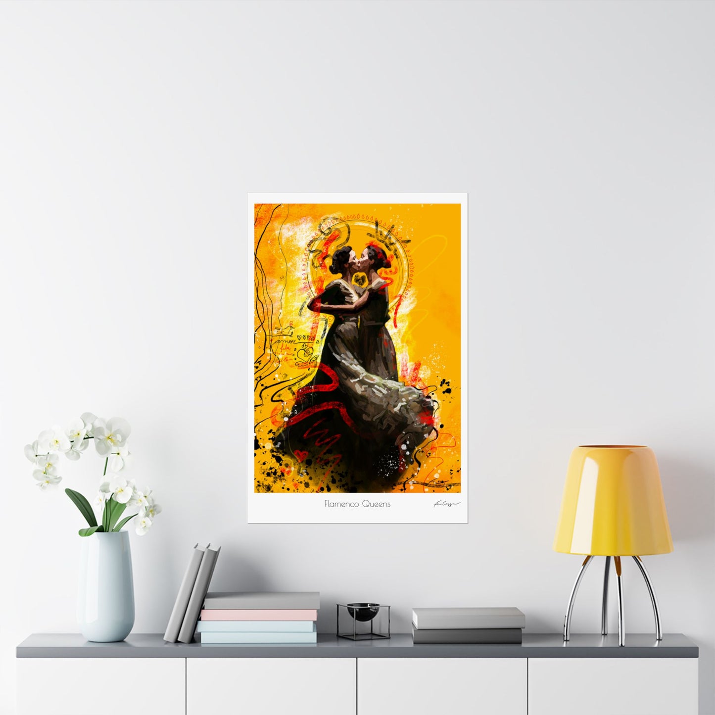 Flamenco Queens - Print on Paper